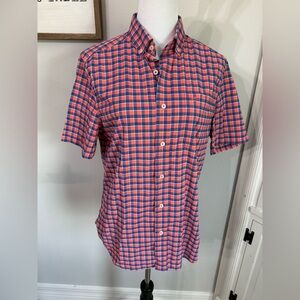 Southern Tide Vibrant Plaid Button-Down Shirt